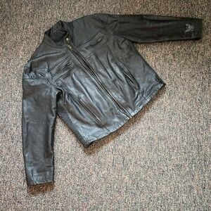 Vintage Y2K Zony Leather Biker Jacket